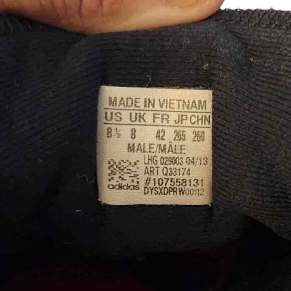 Adidas Original Rasta Men's Sneakers Sz 8.5 - Picture 9 of 9